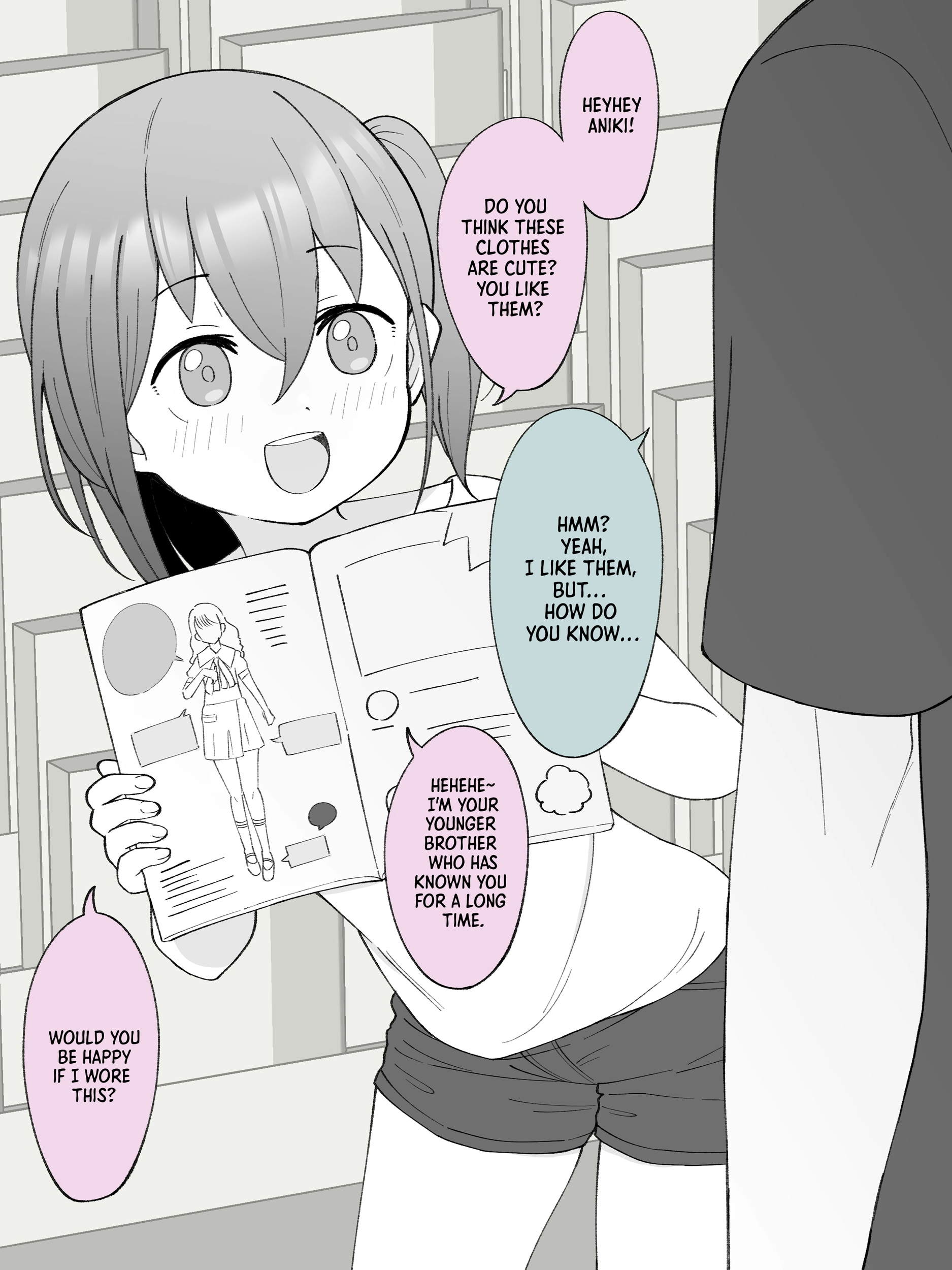 How the Little Brother Who Turned Into a Girl Became His Big Brother