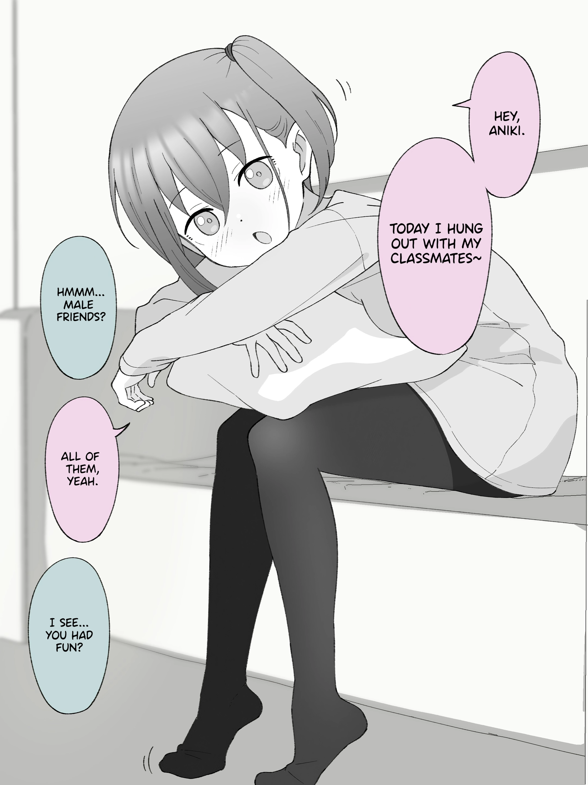 How the Little Brother Who Turned Into a Girl Became His Big Brother