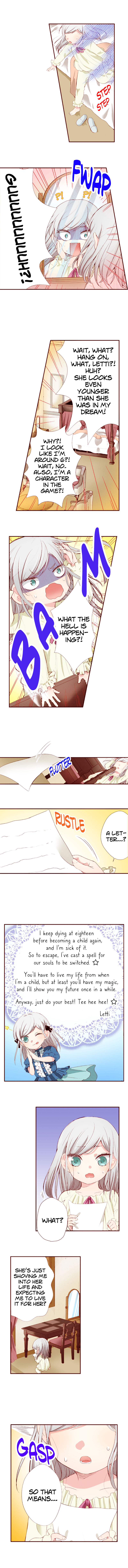 How the Villainess becomes  a Saint : Escaping certain death! Chapter 2 page 3 - 