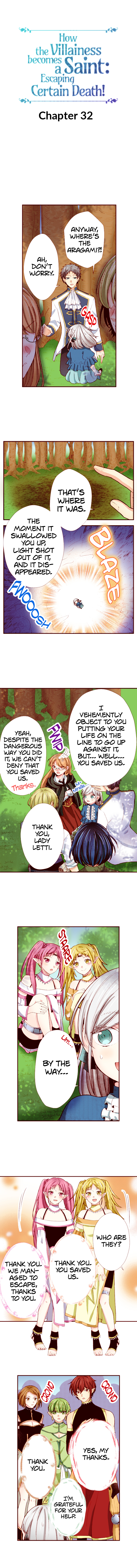 How the Villainess becomes  a Saint : Escaping certain death! Chapter 32 page 2 - 