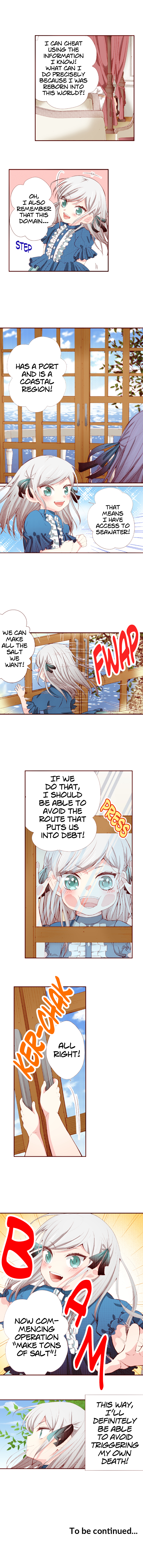 How the Villainess becomes  a Saint : Escaping certain death! Chapter 4 page 4 - 