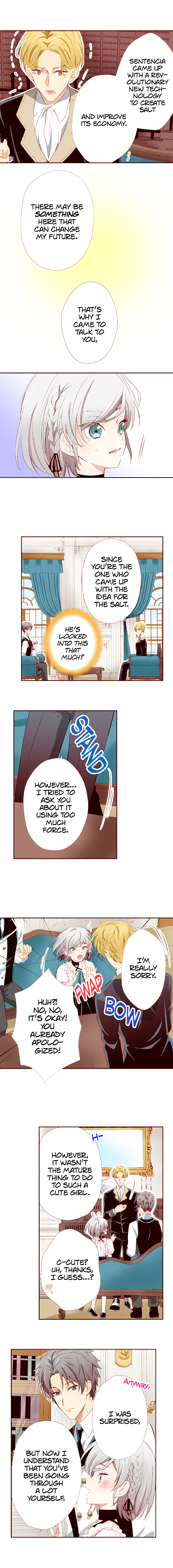 How the Villainess becomes  a Saint : Escaping certain death! Chapter 46 page 5 - 