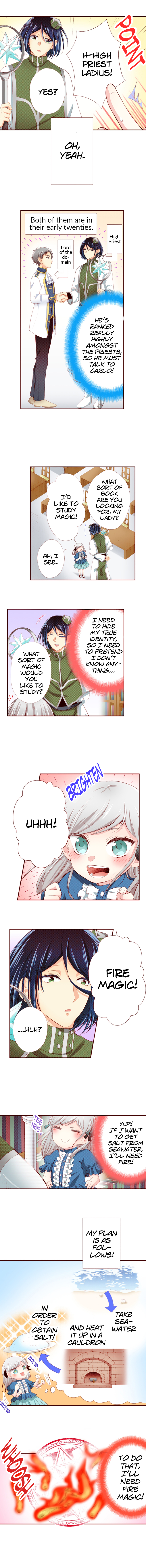 How the Villainess becomes  a Saint : Escaping certain death! Chapter 5 page 2 - 