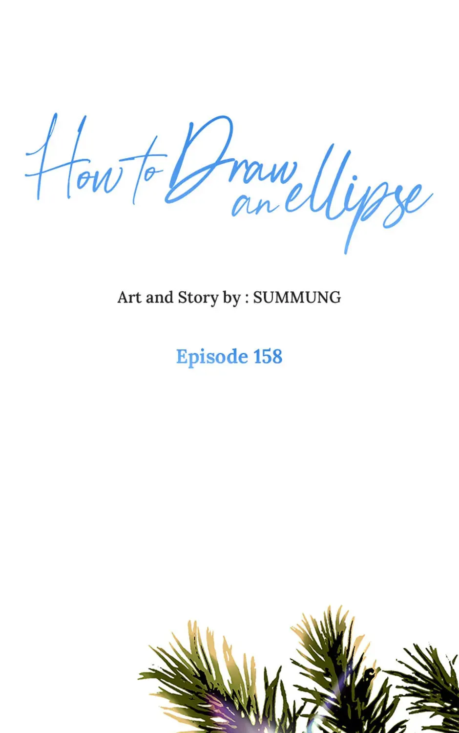 How to Draw an Ellipse Chapter 158 page 1 - 