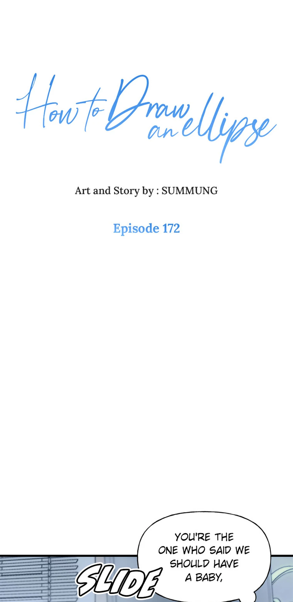 How to Draw an Ellipse Chapter 172 page 1 - 