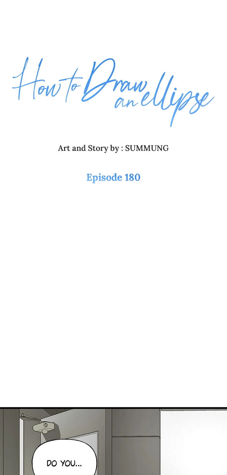 How to Draw an Ellipse Chapter 180 page 1 - 