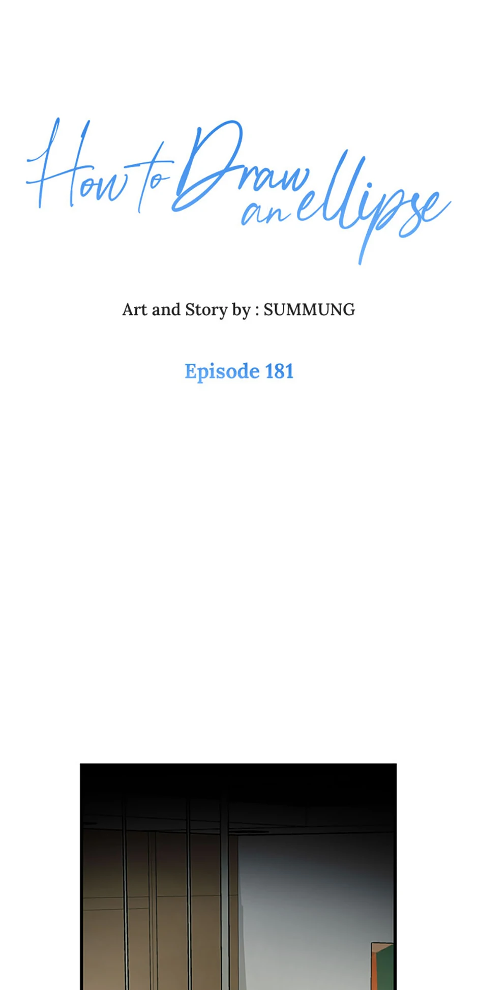How to Draw an Ellipse Chapter 181 page 1 - 