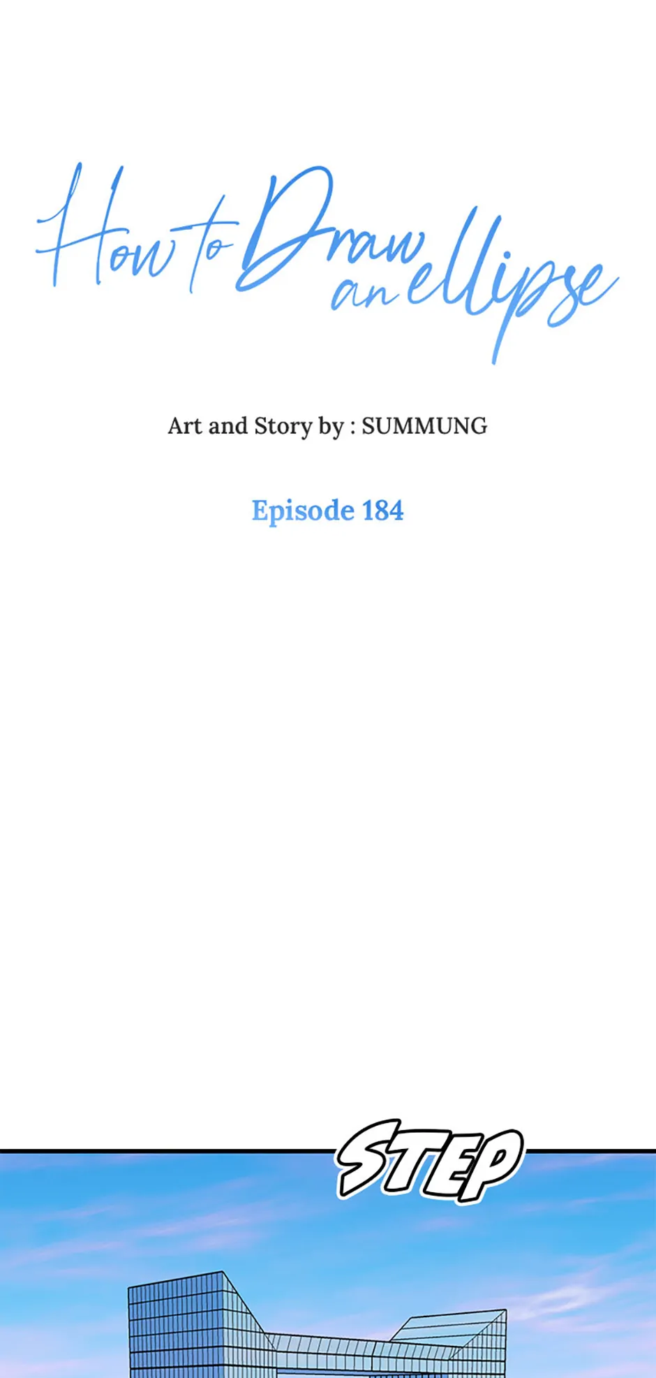 How to Draw an Ellipse Chapter 184 page 1 - 