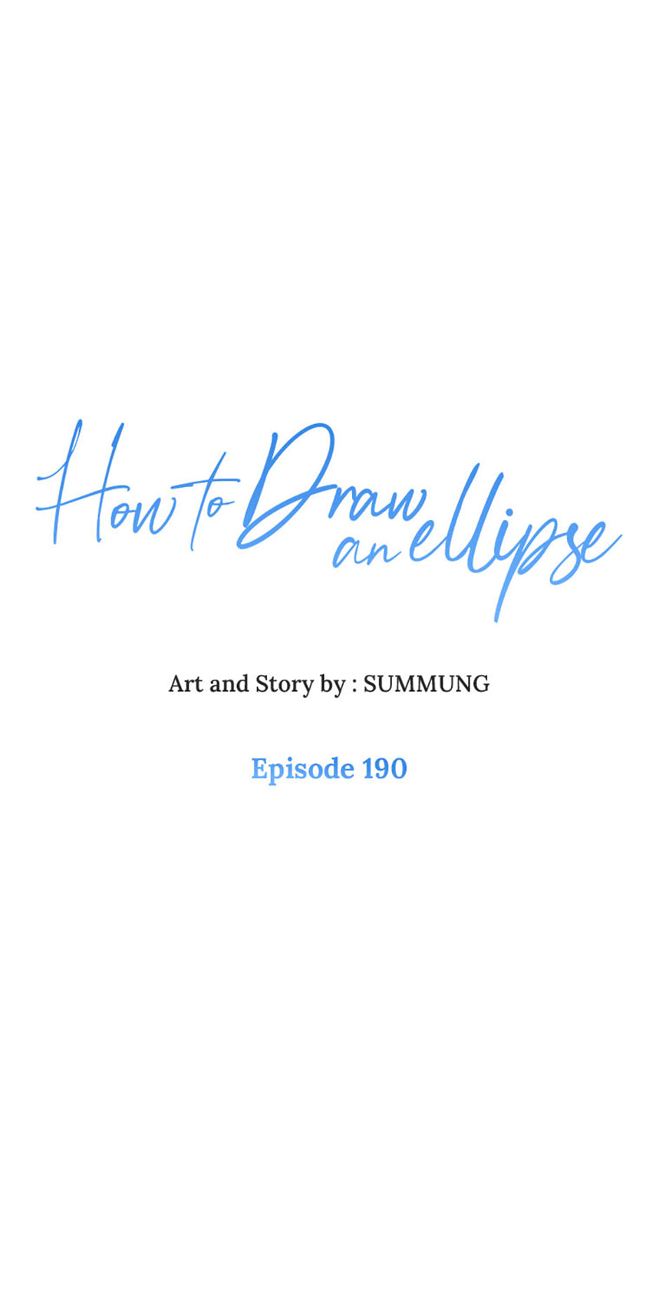 How to Draw an Ellipse Chapter 190 page 13 - 