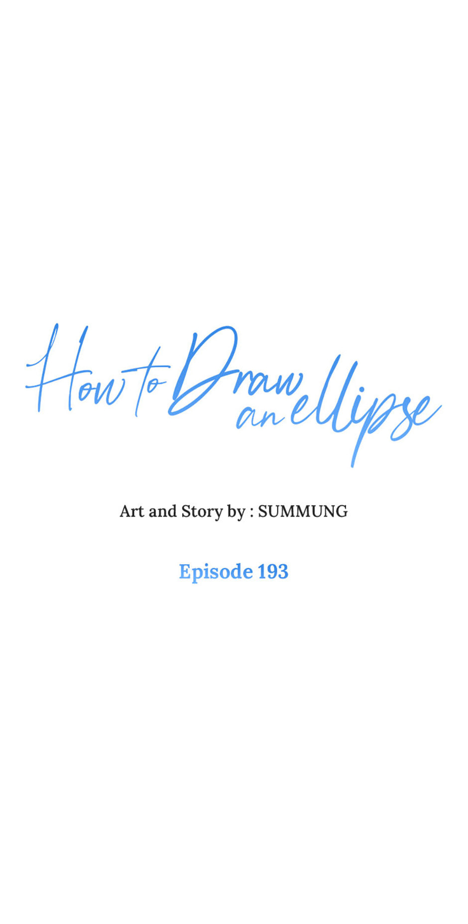 How to Draw an Ellipse Chapter 193 page 18 - 
