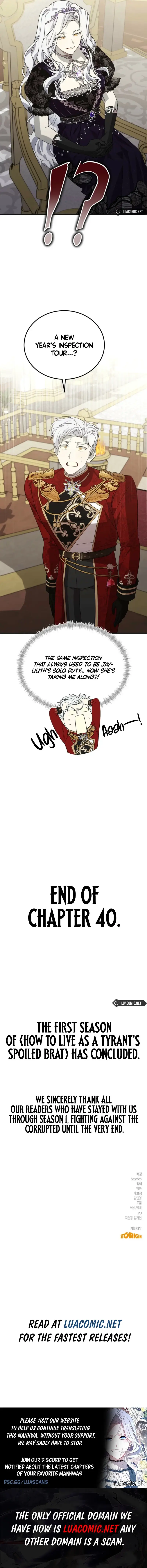 How to Live as a Tyrant’s Spoiled Brat Chapter 40 page 9 - 