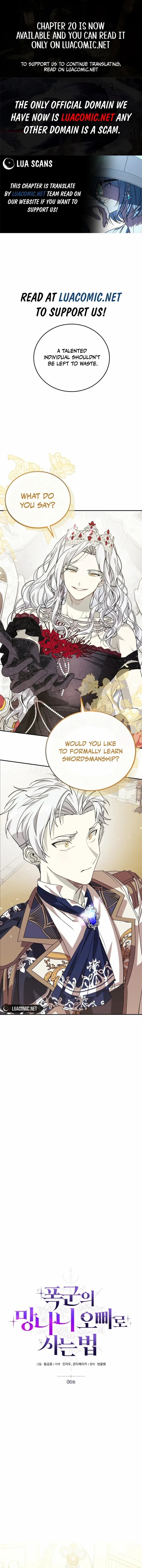 How to Live as a Tyrant’s Spoiled Brat Chapter 6 page 1 - 