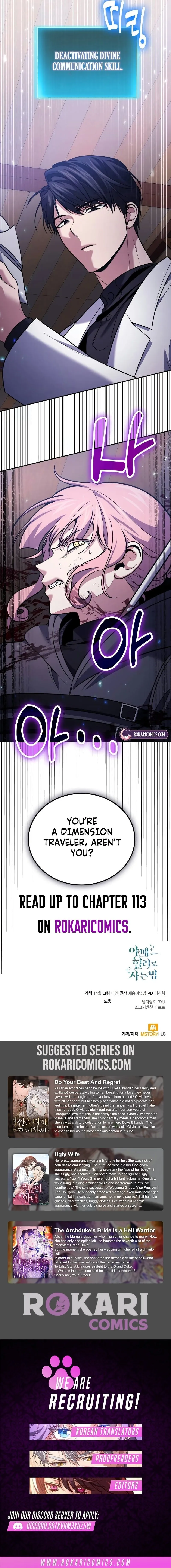 How To Live As An Unlicensed Healer Chapter 110 page 13 - 