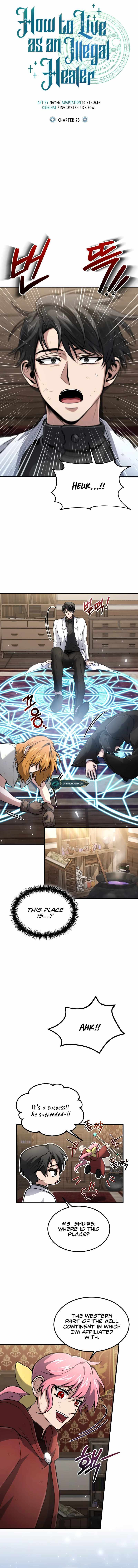 How To Live As An Unlicensed Healer Chapter 25 page 9 - 