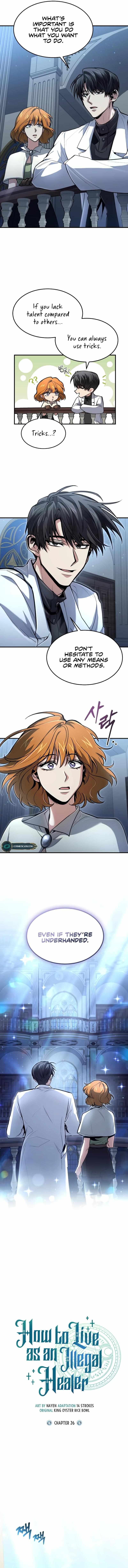 How To Live As An Unlicensed Healer Chapter 26 page 4 - 