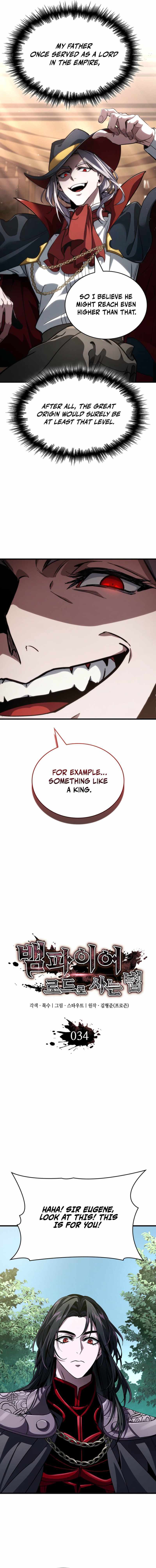 How to Live As the Vampire Lord Chapter 34 page 7 - 