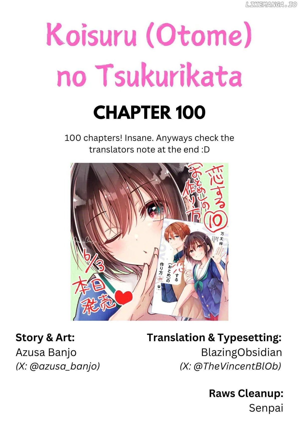 How To Make A "girl" Fall In Love Chapter 100 page 1 - 