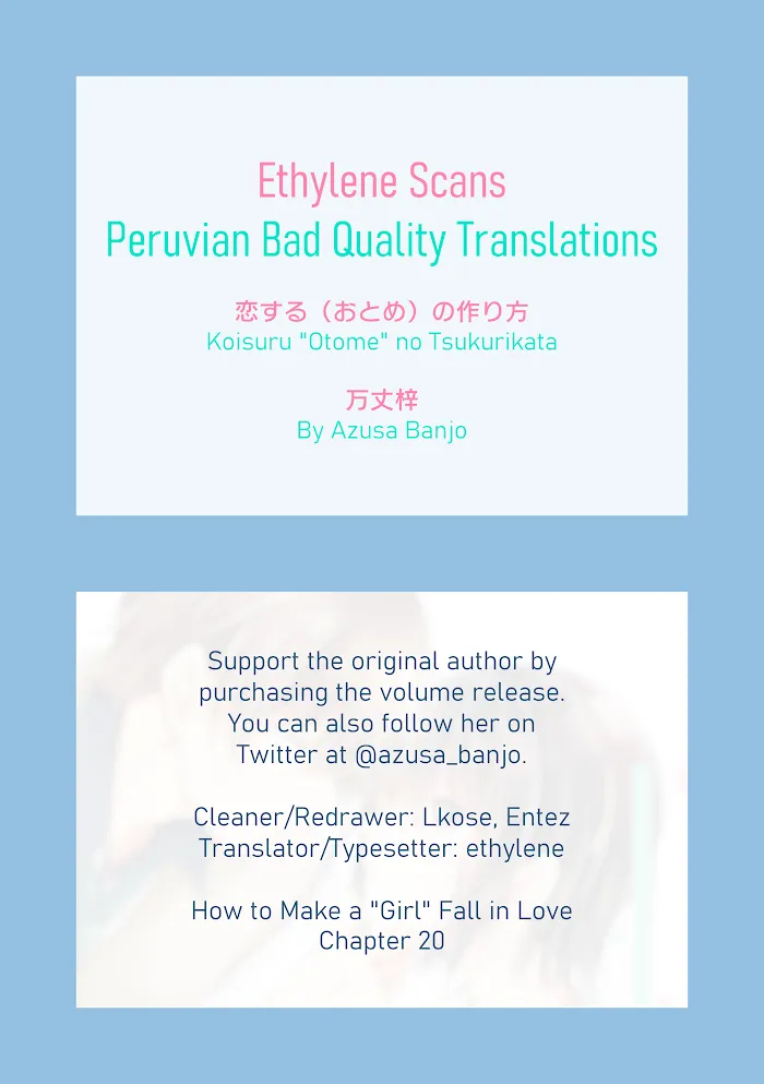 How To Make A "girl" Fall In Love Chapter 20 page 10 - 