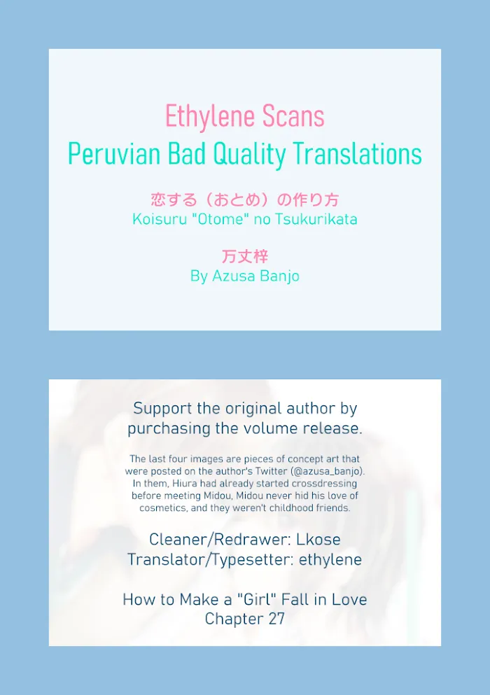 How To Make A "girl" Fall In Love Chapter 27 page 19 - 