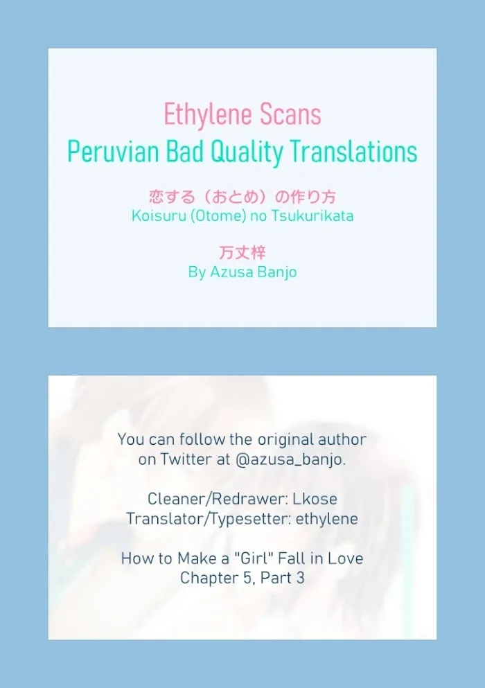 How To Make A "girl" Fall In Love Chapter 5.3 page 8 - 