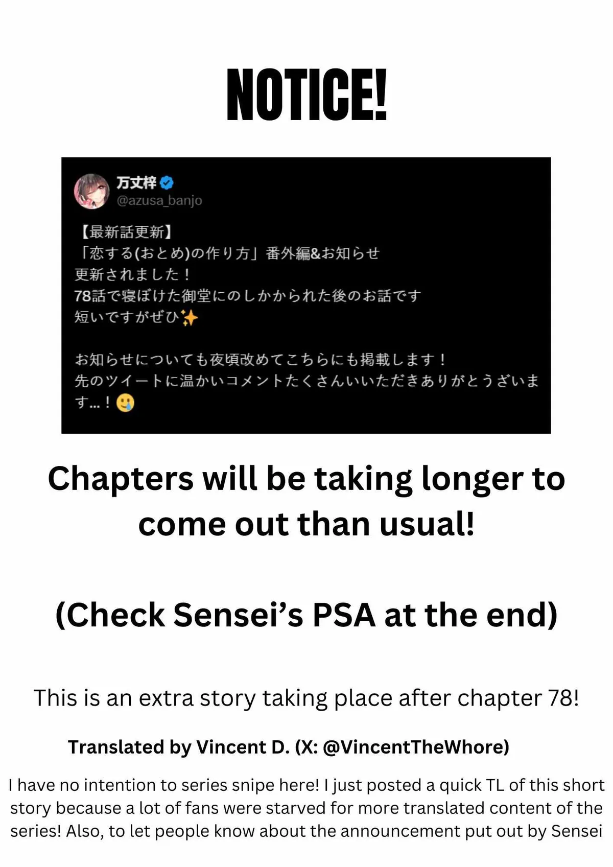 How To Make A "girl" Fall In Love Chapter 81.5 page 1 - 