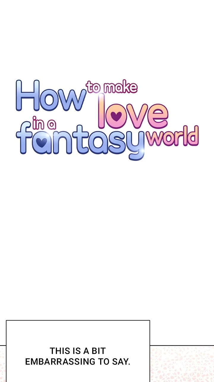 How to Make Love in a Fantasy World Chapter 25 page 1 - 