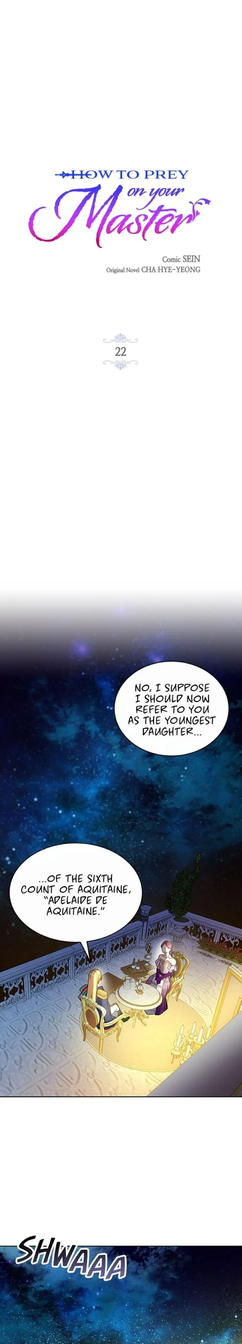 How to Prey on the Master Chapter 22 page 3 - 
