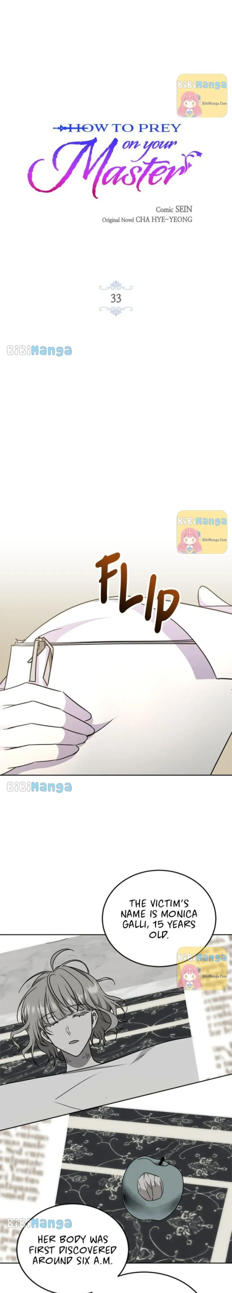 How to Prey on the Master Chapter 33 page 3 - 
