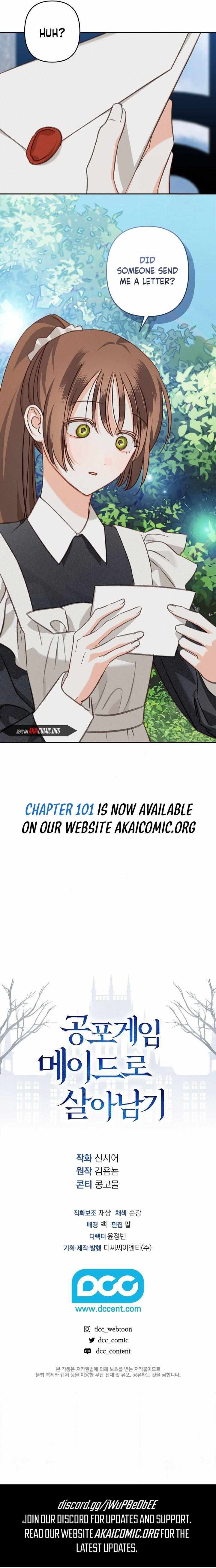 How to Survive as a Maid in a Horror Game Chapter 100 page 10 - 