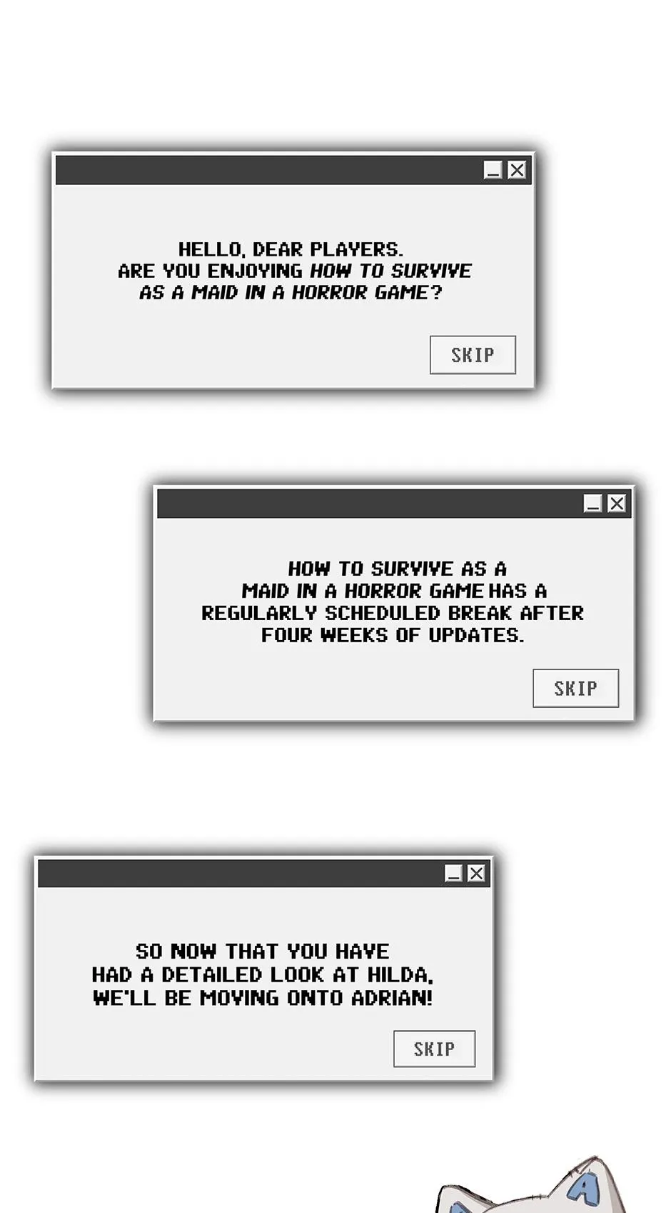 How to Survive as a Maid in a Horror Game Chapter 85.1 page 3 - 