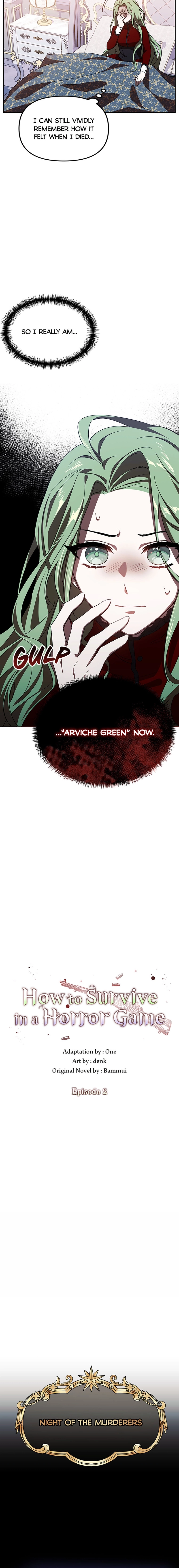 How to Survive in a Horror Game Chapter 2 page 2 - 