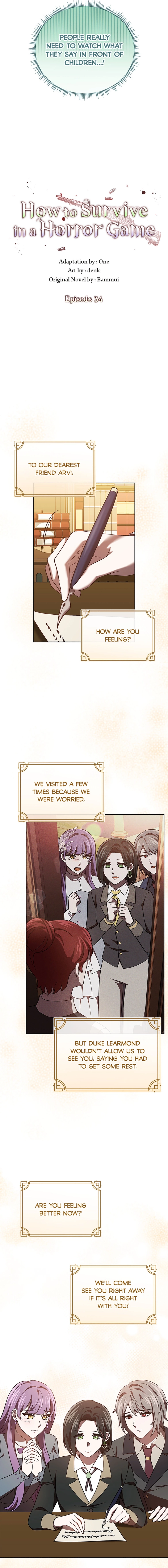 How to Survive in a Horror Game Chapter 34 page 2 - 