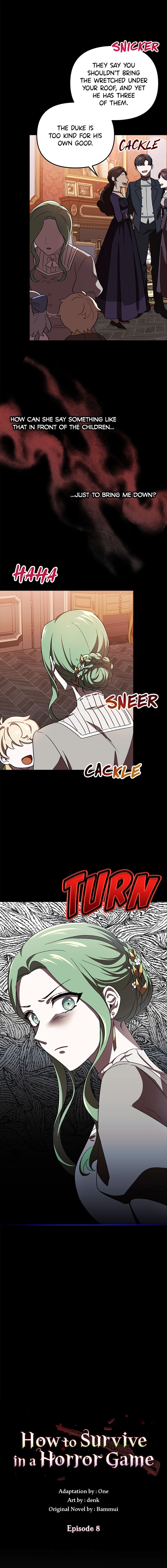 How to Survive in a Horror Game Chapter 8 page 1 - 