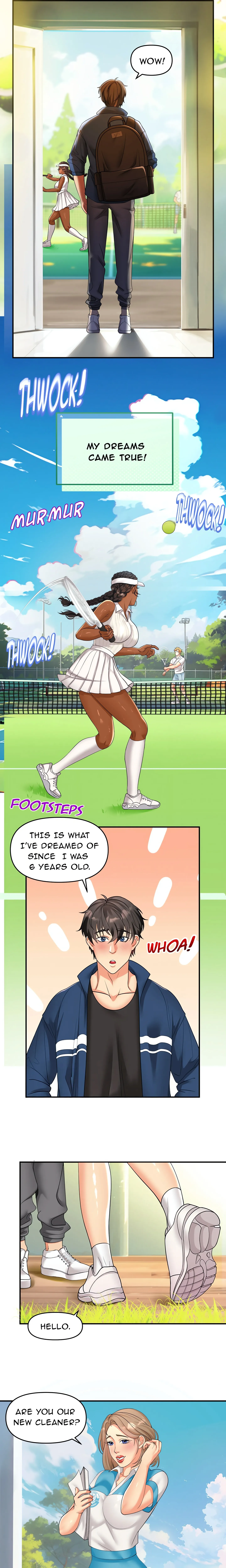 Huge Tennis (Uncensored) Chapter 1 page 4 - 