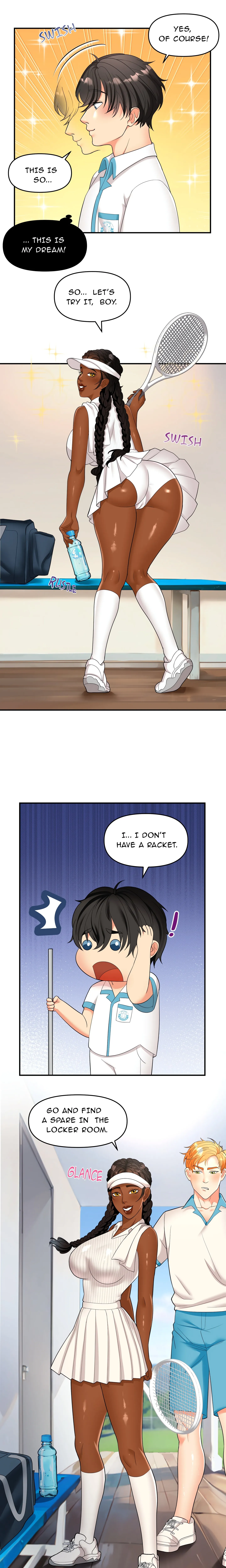 Huge Tennis (Uncensored) Chapter 2 page 2 - 
