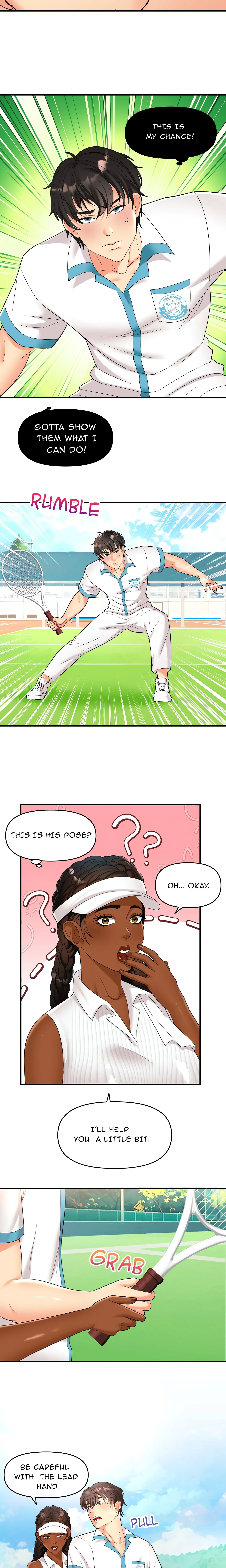 Huge Tennis (Uncensored) Chapter 2 page 4 - 