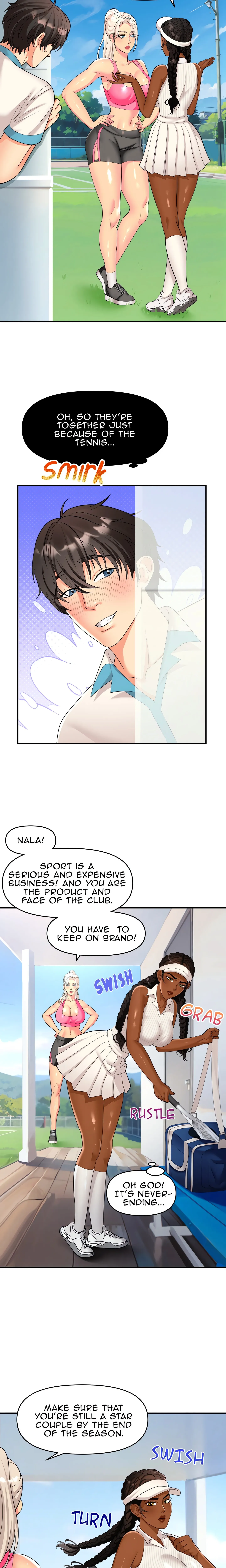 Huge Tennis (Uncensored) Chapter 3 page 5 - 