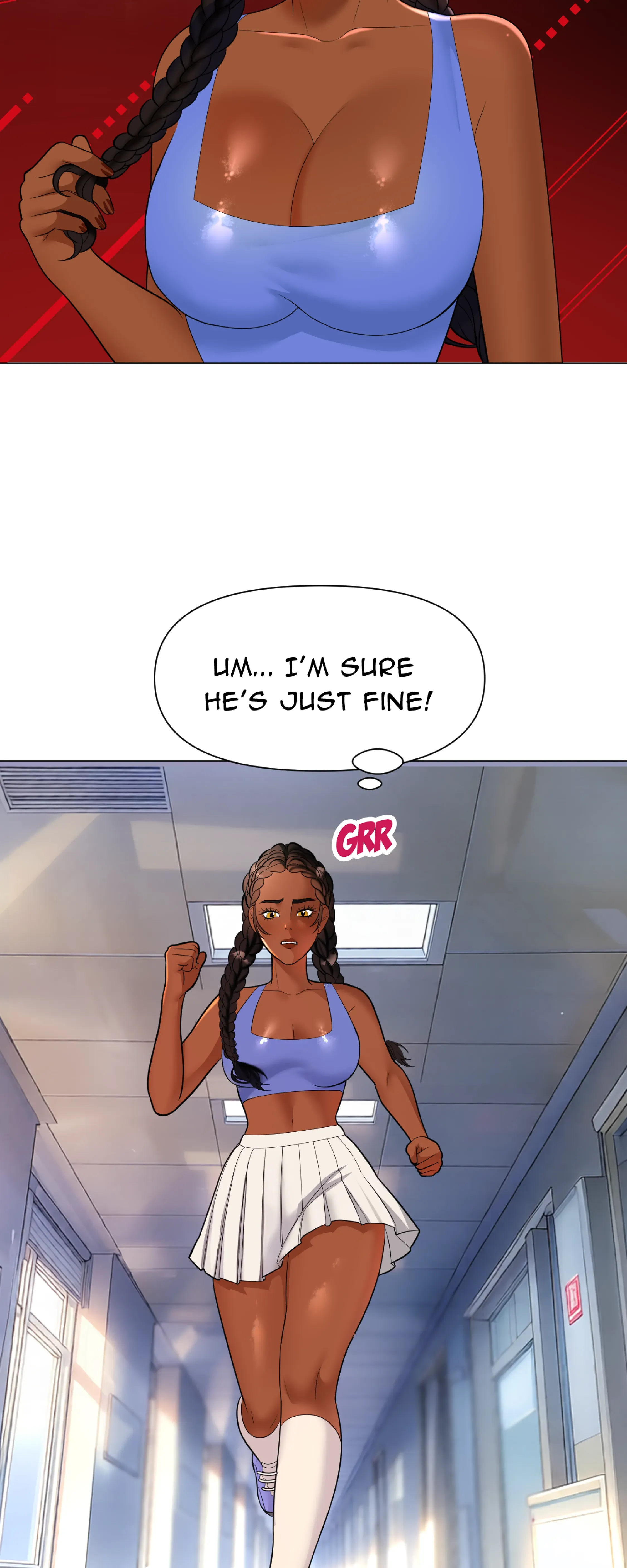 Huge Tennis (Uncensored) Chapter 8 page 3 - 