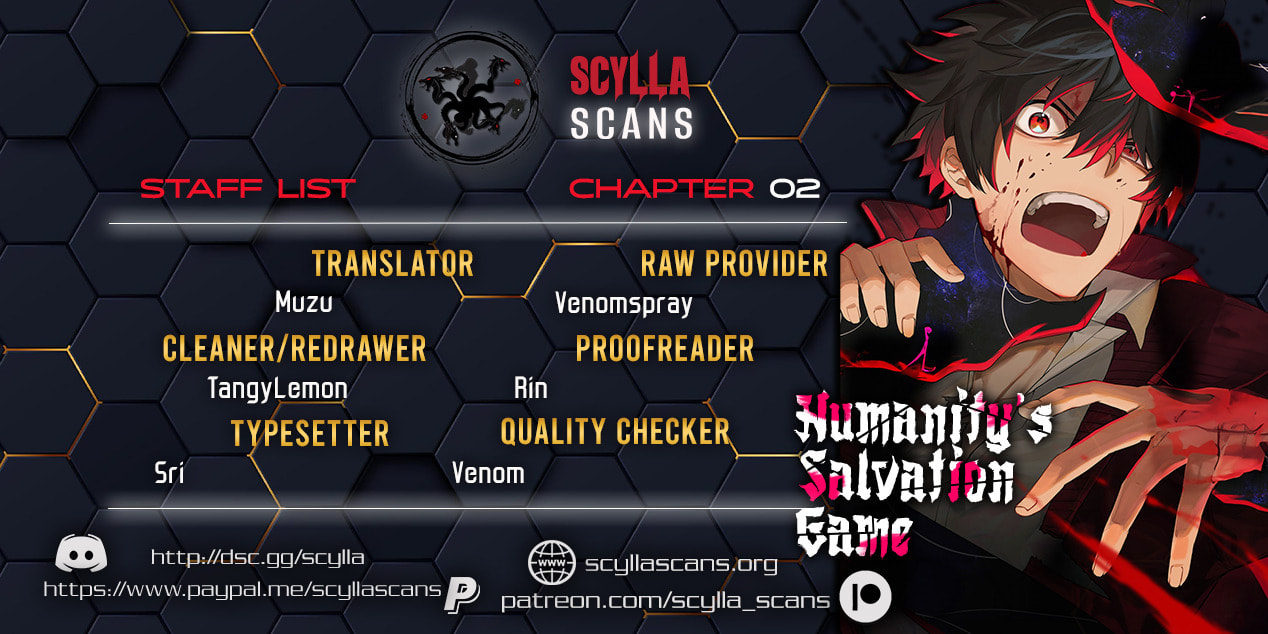 Humanity Salvation Game Chapter 2 page 1 - 