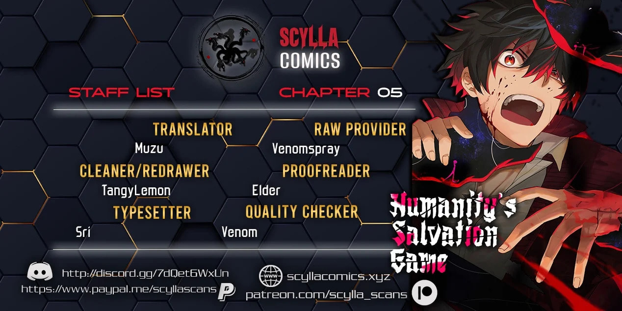 Humanity Salvation Game Chapter 5 page 1 - 