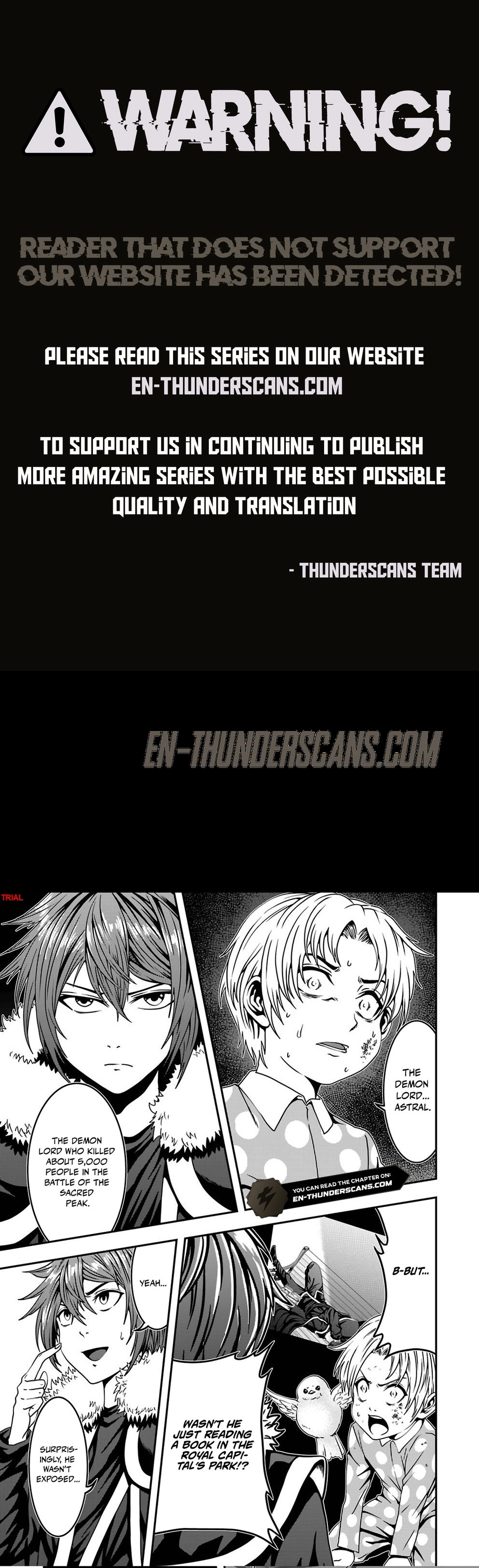 Humanity These Days Is Underestimating the Demon King Chapter 13 page 1 - 