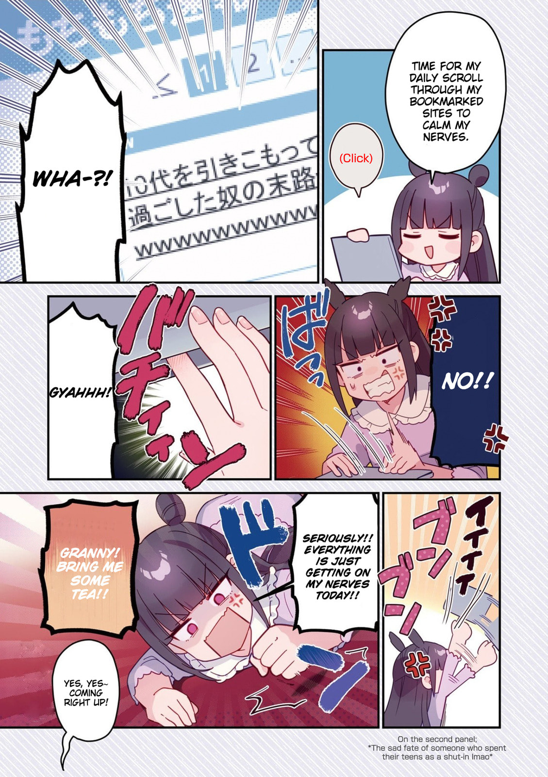 Humanoid 7D-0 and Her Friends Chapter 1 page 6 - 