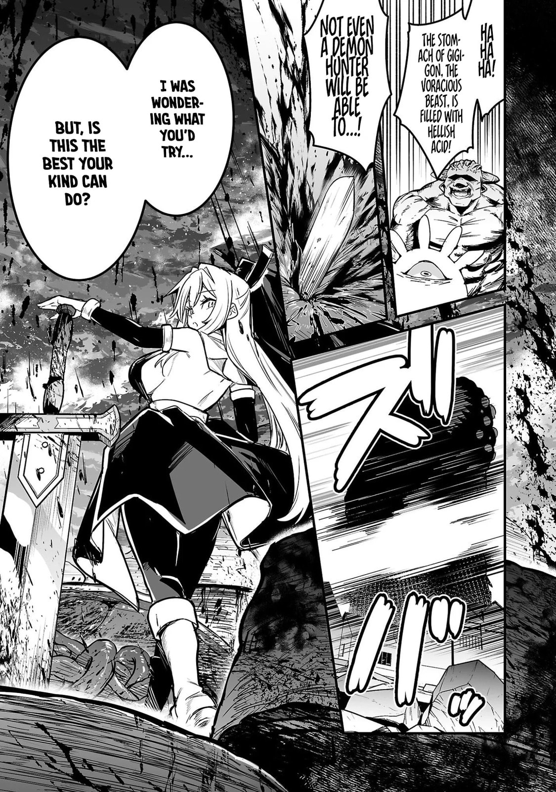 Hunter Guild no ura Quest ~SSS Rank no watashi nara Ecchi na Quest mo yoyuu (?) desu~ Chapter 1 page 14 - 