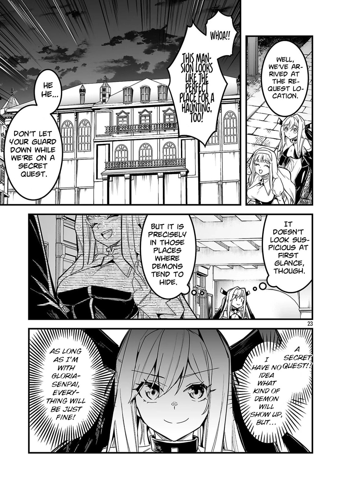Hunter Guild no ura Quest ~SSS Rank no watashi nara Ecchi na Quest mo yoyuu (?) desu~ Chapter 1 page 28 - 