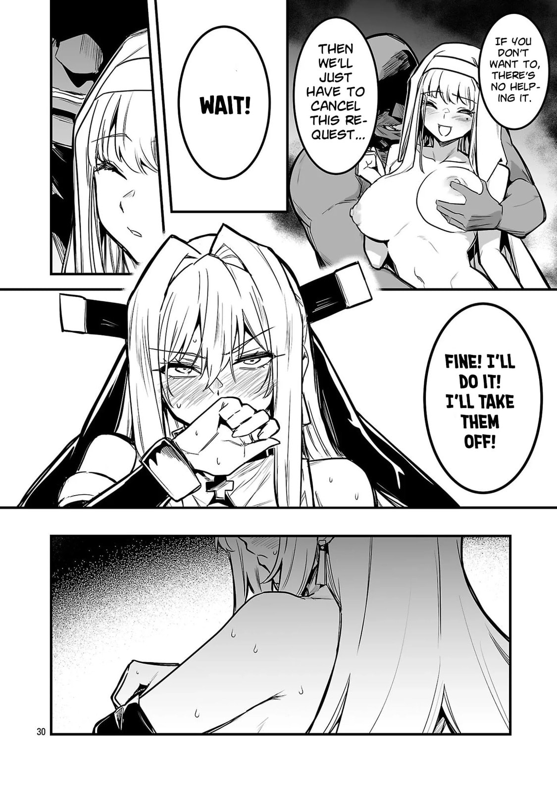 Hunter Guild no ura Quest ~SSS Rank no watashi nara Ecchi na Quest mo yoyuu (?) desu~ Chapter 1 page 35 - 