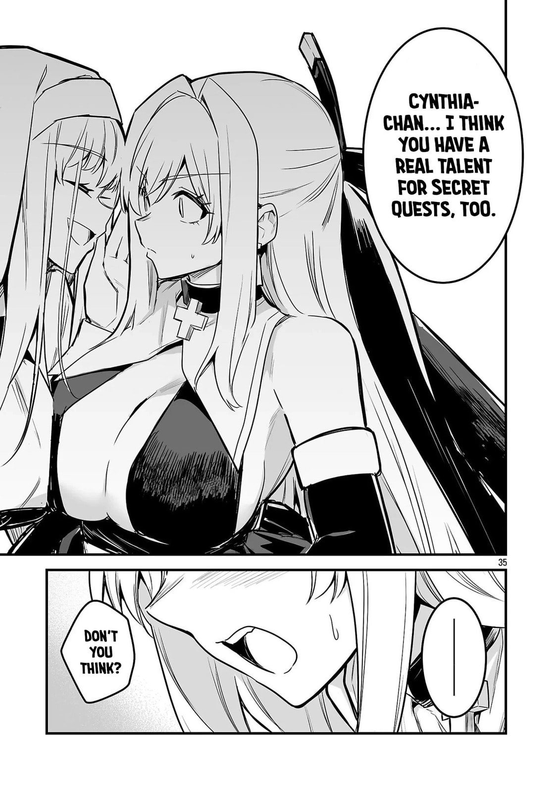 Hunter Guild no ura Quest ~SSS Rank no watashi nara Ecchi na Quest mo yoyuu (?) desu~ Chapter 1 page 40 - 