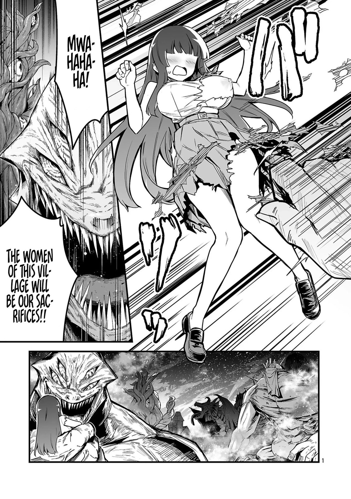 Hunter Guild no ura Quest ~SSS Rank no watashi nara Ecchi na Quest mo yoyuu (?) desu~ Chapter 1 page 6 - 