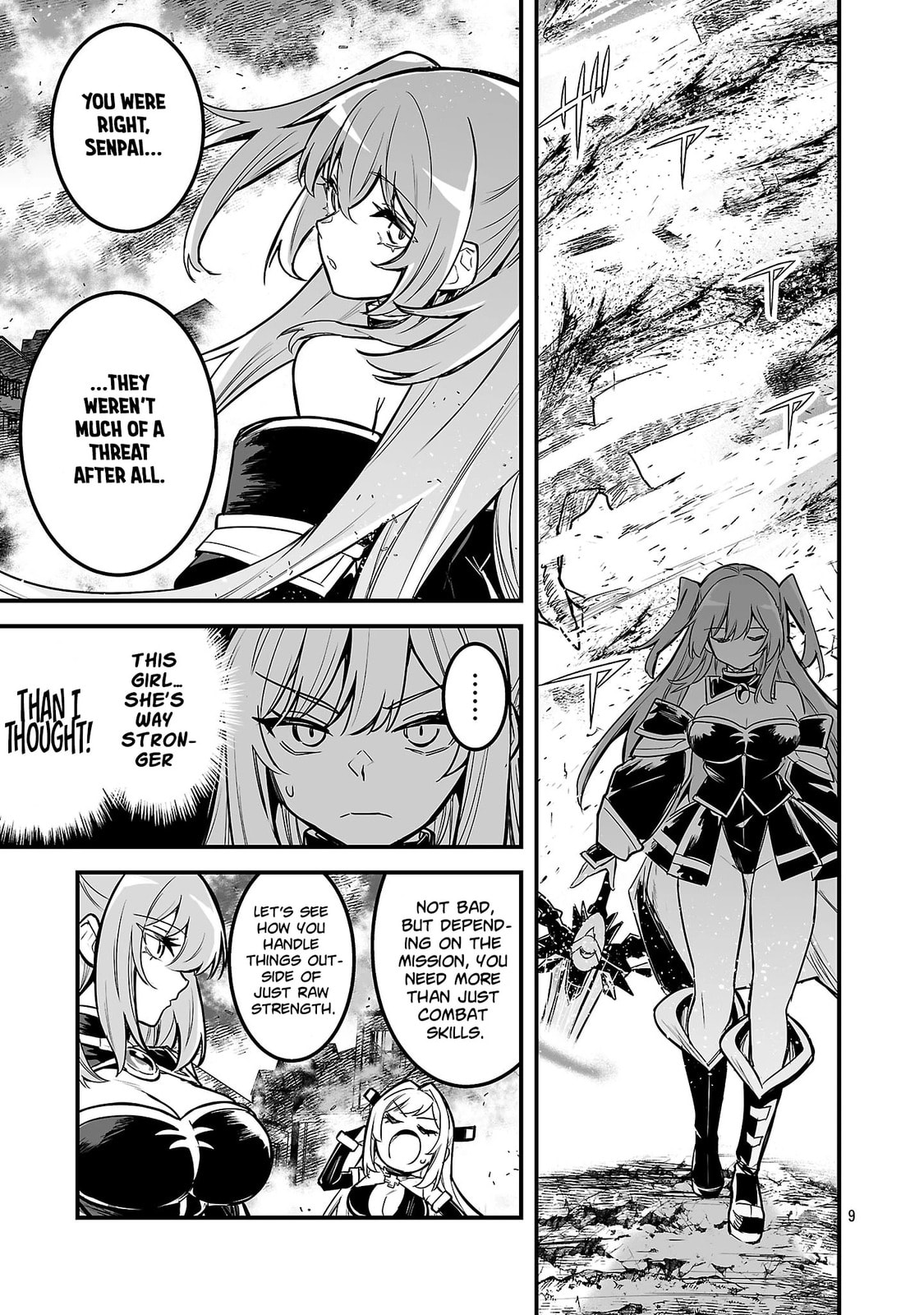 Hunter Guild no ura Quest ~SSS Rank no watashi nara Ecchi na Quest mo yoyuu (?) desu~ Chapter 2.2 page 2 - 