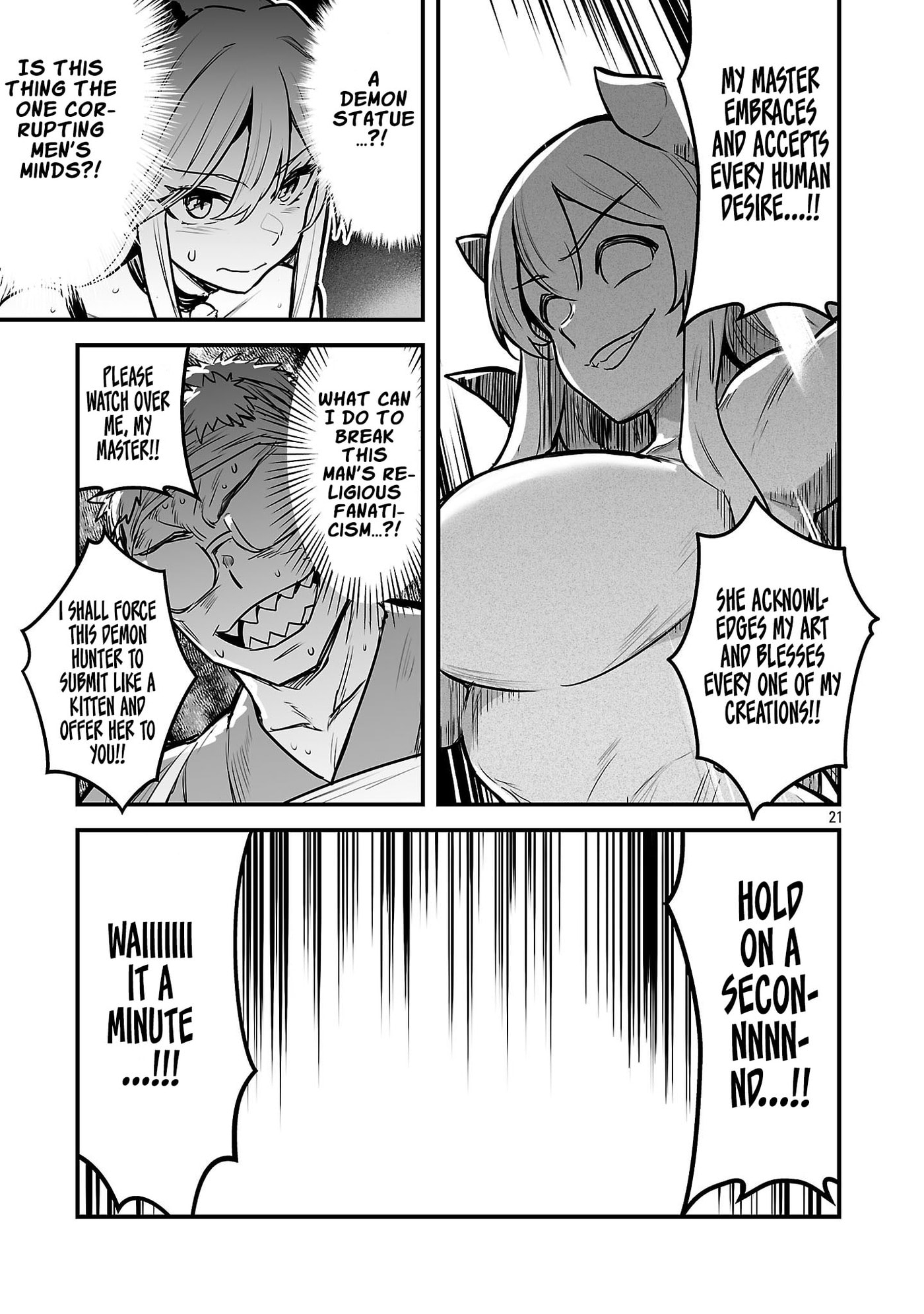 Hunter Guild no ura Quest ~SSS Rank no watashi nara Ecchi na Quest mo yoyuu (?) desu~ Chapter 3.3 page 4 - 