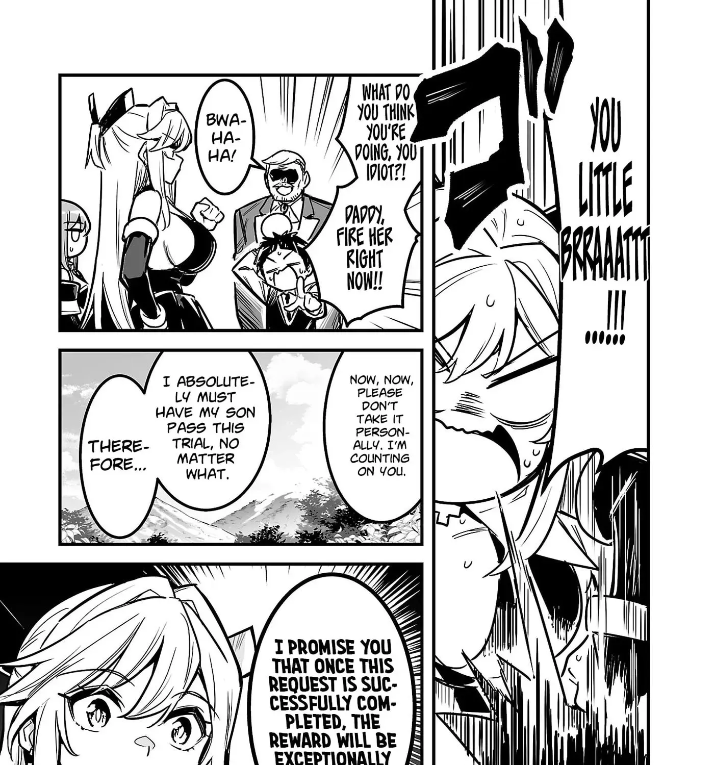 Hunter Guild no ura Quest ~SSS Rank no watashi nara Ecchi na Quest mo yoyuu (?) desu~ Chapter 4.1 page 12 - 